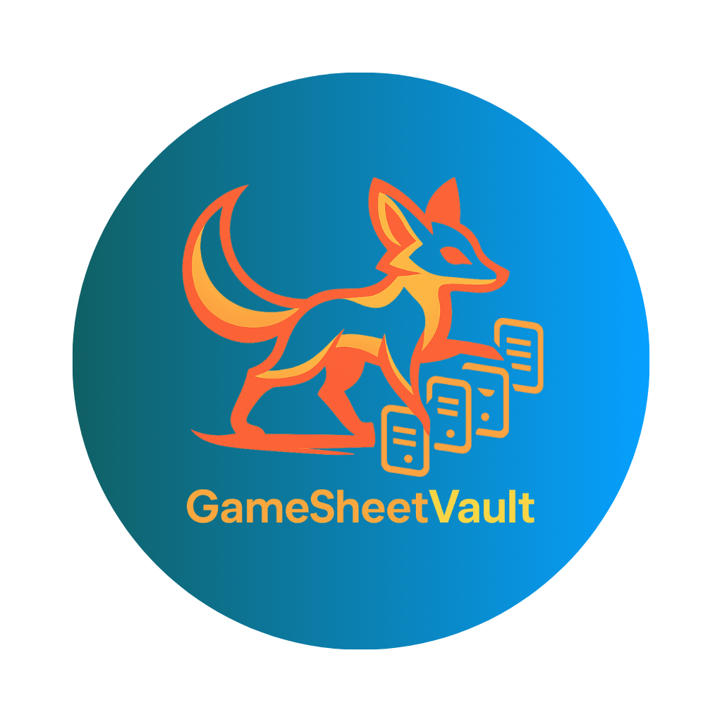 GameSheetVault Logo